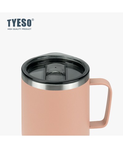 Tyeso Silviya Mug Vakumlu Paslanmaz Çift Duvarlı Termal Kapaklı 400ML