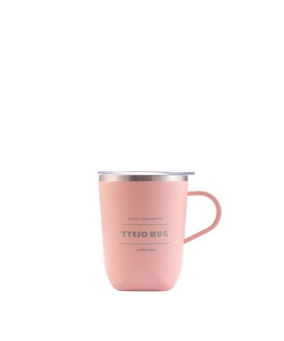 Tyeso Cubic Mug Vakumlu Paslanmaz Çelik  Termal Kapaklı 300ML