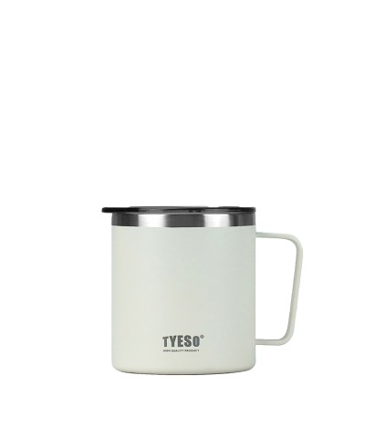 Tyeso Silviya Mug Vakumlu Paslanmaz Çift Duvarlı Termal Kapaklı 400ML