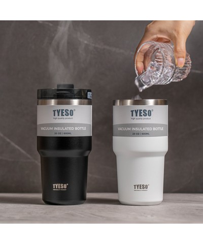 Tyeso TripleTask Termos Vakumlu Paslanmaz Çelik Pipetli 600ML